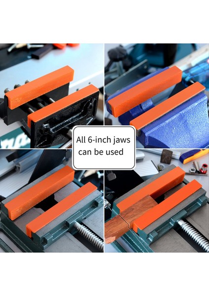 Metal Tezgah Mengenesi Takım Tezgahı Için 6 Inç Mengene Çene Pedi Kılıfı, Twill (Yurt Dışından) fırsatları