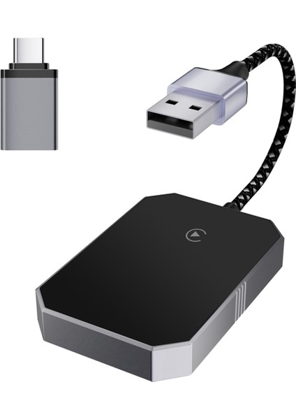 Kablosuz Carplay Adaptörü Carplay Kablosuz Adaptörü Kabloluyu Kablosuza Dönüştürün 2024 Tak ve Çalıştır Yükseltmesi (Yurt Dışından)