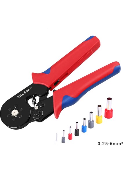 Hsc8 Kablo Tel Kıvırma Pensesi Sıkma Aleti Pense Seti 6-4/6A 23-7AWG Kendinden 1200 Adet Kablo Ucu Bağcıklı Terminaller Kiti (Yurt Dışından) fiyatları