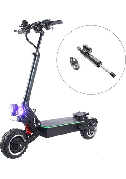 Dualtron Thunder Dt3 Zero 10X Elektrikli Scooter Için Ayarlanabilir Direksiyon Sönümleyicisi, Stabilizatör Sönümleyicileri, Aksesuar Kırmızı (Yurt Dışından) fiyatları