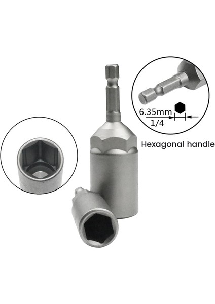 10 Adet 5,5 mm - 14 mm Altıgen Soket Kovanlı Nozul Somun Sürücü Seti Elektrikli Matkaplar, Darbeli Sürücüler, Elektrikli Tornavida Saplı Aletler Için (Yurt Dışından) modelleri