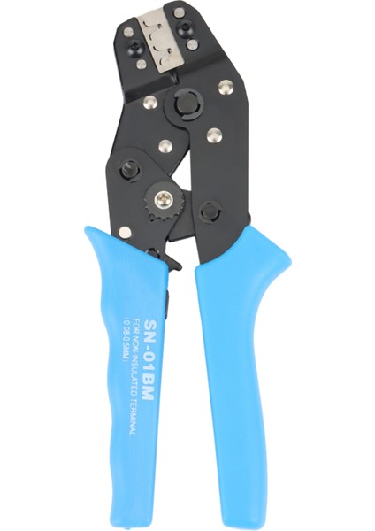 SN-01BM Terminal Sıkma Pensesi Terminal Sıkma Için Çok Amaçlı Sıkma Pensesi Cırcırlı Pres-Ekleme Yaylı (Yurt Dışından)