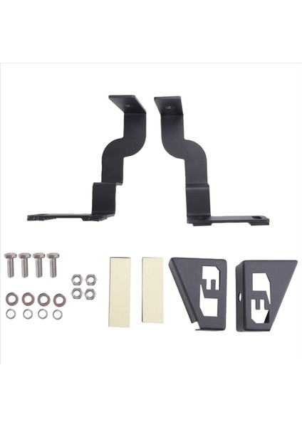 Toyota Fj Cruiser 2007-2016 Için LED Ön Kaput Lambası Çalışma Aydınlatma Braketi Montaj Tutucu Kaput Spot Lambası Braketi (Yurt Dışından) fırsatları