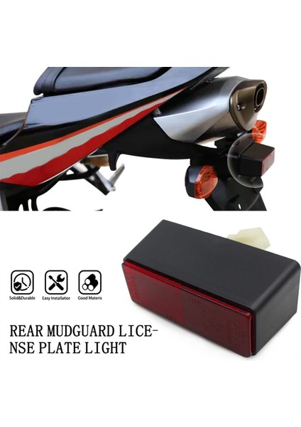 Honda CBR600 CBR600RR CBR1000 Için Motosiklet Arka Plaka Lambası (Yurt Dışından) fırsatları