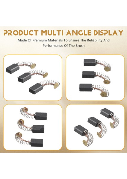 El Matkabı/zımpara Elektrikli Matkap Aletleri Için 5X8X13MM Açı Taşlama Makinesi Için 36 Adet Karbon Fırça (Yurt Dışından) indirimleri