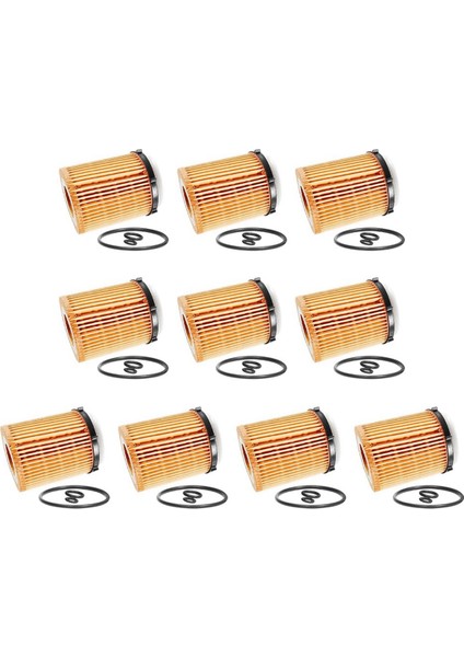 Mercedes Benz E-Class W212 A207 C207 S212 2013-2019 Için 10 Adet Motor Yağı Filtre Elemanı A2701800109 2701800009 (Yurt Dışından) indirimleri