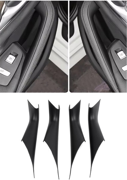 Bmw 5 Serisi G30 G38 2018-2023 Için Araç Iç Kapı Kolu Paneli Kapı Iç Kol Dayanağı Kılıfı (Yurt Dışından) fırsatları