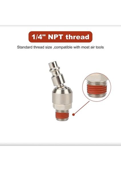 1/4 Inç Döner Hava Tapası, Hava Aleti Bağlantı Parçaları, 1/4 Inç Npt Erkek Endüstriyel Döner Tapa, 1/4 Inç Hava Bağlantı Parçaları ve Tapası (Yurt Dışından) indirimleri