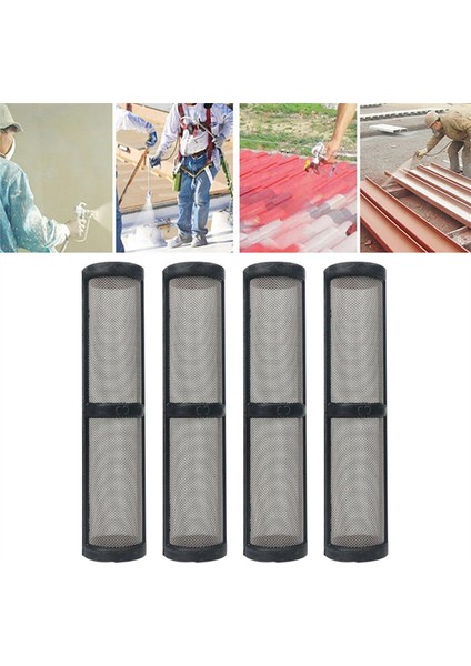 4 Adet Airless Sprey Kaplama Makinesi Aksesuarı G 390/395/490/495 Filtre Pompası Gövde Filtre Ekranı Için Uygundur (Yurt Dışından) modelleri