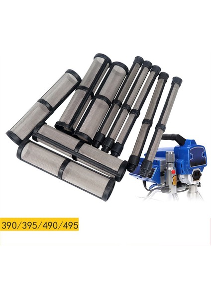 4 Adet Airless Sprey Kaplama Makinesi Aksesuarı G 390/395/490/495 Filtre Pompası Gövde Filtre Ekranı Için Uygundur (Yurt Dışından) fırsatları