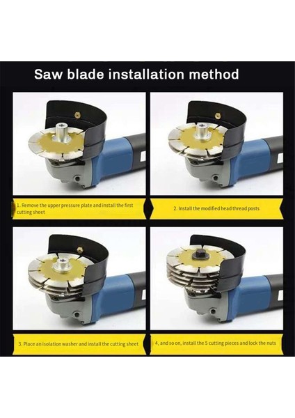 M14 Açı Taşlama Makinesi - Yiv Açma Makinesi Adaptörü 125/150 Tipi Açı Taşlama Makinesi Cilalama Makinesi Elektrikli El Aletleri (Yurt Dışından) fırsatları