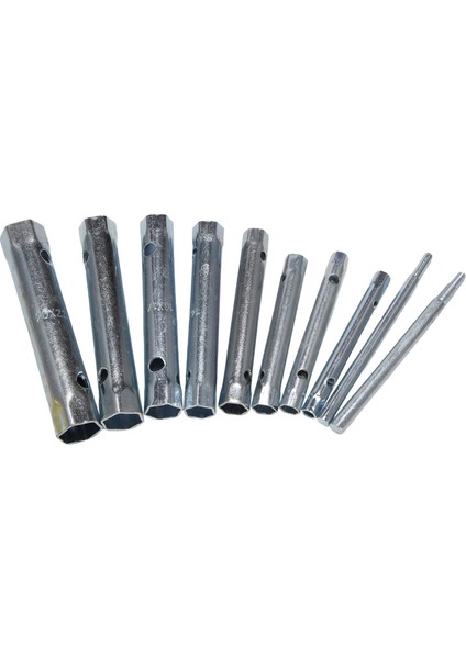 Otomotiv Tesisat Tamiri Için 10 Adet 6-22MM Metrik Boru Tipi Kutu Anahtarı (Yurt Dışından)
