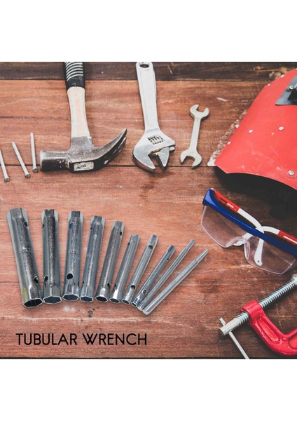 Otomotiv Tesisat Tamiri Için 10 Adet 6-22MM Metrik Boru Tipi Kutu Anahtarı (Yurt Dışından) fiyatları