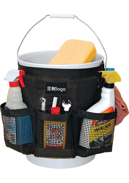 Kova Saklama Çantası, Fileli Araba Yıkama Kovası Taşıyıcısı, Arabalar Için 5 Galonluk Temizlik Kovası, Bahçe ve Balıkçılık Aleti (Yurt Dışından) modelleri