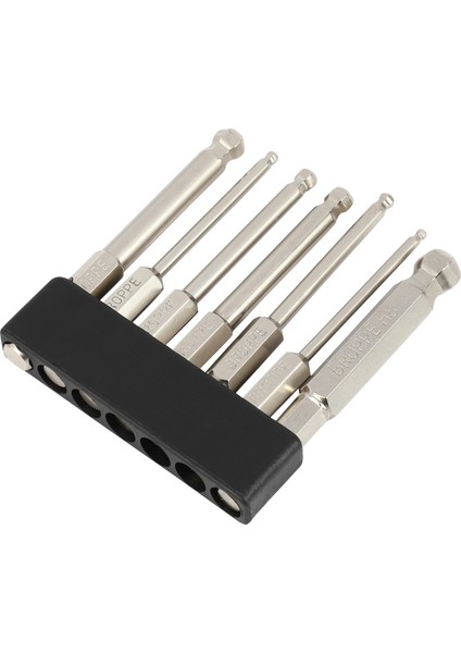 Broppe 7 Adet S2 Manyetik Bilyalı Tornavida Ucu 1/4 Inç Altıgen Şaft (Yurt Dışından) modelleri