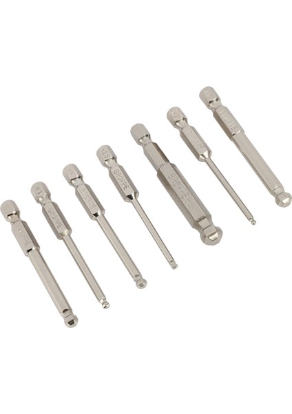 Broppe 7 Adet S2 Manyetik Bilyalı Tornavida Ucu 1/4 Inç Altıgen Şaft (Yurt Dışından) fırsatları