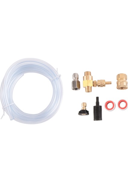 Ayarlanabilir Kimyasal Enjektör Seti, Basınçlı Yıkayıcı Için Enjektör, Sifon Hortumu ve Sabun Ucu ile 3/8 Inç Sabun Enjektörü (Yurt Dışından) fırsatları