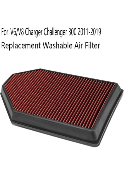 Chrysler/dodge V6/v8 Charger Challenger 300 2011-2019 Için Yıkanabilir Hava Filtresi Yedek Hava Filtresi (Yurt Dışından) fırsatları