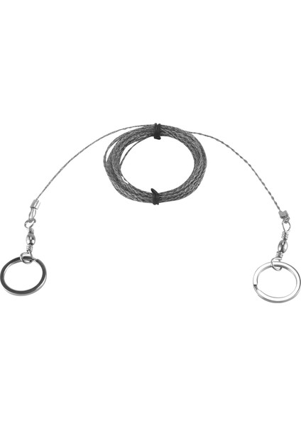 Açık Hava El Yapımı Halat Testeresi 304 Paslanmaz Çelik Tel Testere Kamp Hayat Kurtaran Ağaç Işçiliği Süper Ince El Testeresi Tel 5m (Yurt Dışından)