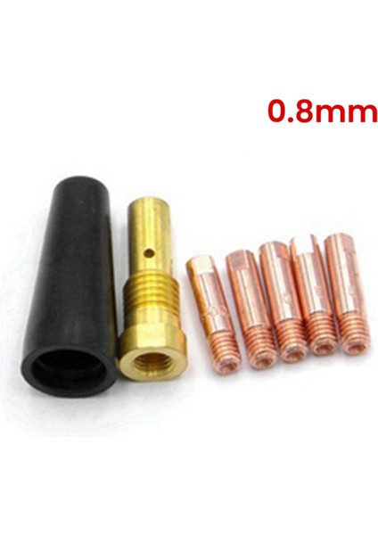 Century FC90 Akı Çekirdekli Tel Besleme K3493-1 035 0,8 mm FC90 Mıg Kaynak Makinesi Kaynak Aletleri Için 7 Adet/takım Gazsız Nozul Uçları (Yurt Dışından) fiyatları