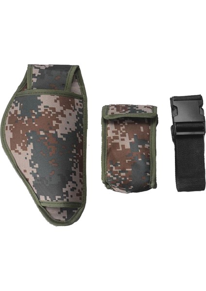 Adet Kamuflaj Alet Çantası Seti Bahçe Makası Elektrikli Budama Makası Bahçe Elektrikli Makas Taşınabilir Çanta (Yurt Dışından)