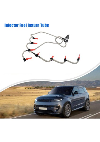 1423955 Land Rover Range Rover Sport 2005-2013 Range Rover Vogue 2002-2012 3.6 Tdv8 Için Araç Enjektör Yakıt Dönüş Borusu (Yurt Dışından)