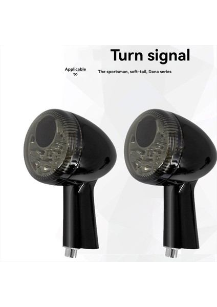 Harley Için 2 Adet Motosiklet LED Arka Fren Dönüş Sinyal Lambası (Yurt Dışından) modelleri