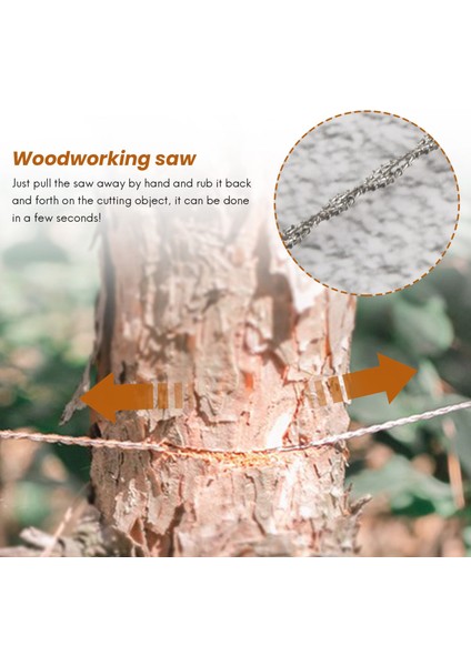 Açık Hava El Yapımı Halat Testeresi 304 Paslanmaz Çelik Tel Testere Kamp Hayat Kurtaran Ağaç Işçiliği Süper Ince El Testeresi Tel 5m (Yurt Dışından) modelleri