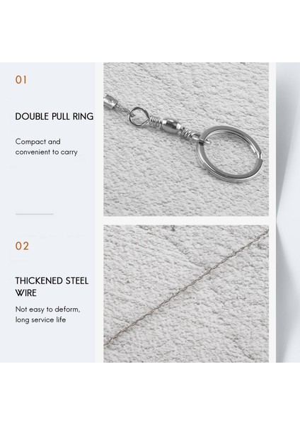 Açık Hava El Yapımı Halat Testeresi 304 Paslanmaz Çelik Tel Testere Kamp Hayat Kurtaran Ağaç Işçiliği Süper Ince El Testeresi Tel 5m (Yurt Dışından) fırsatları