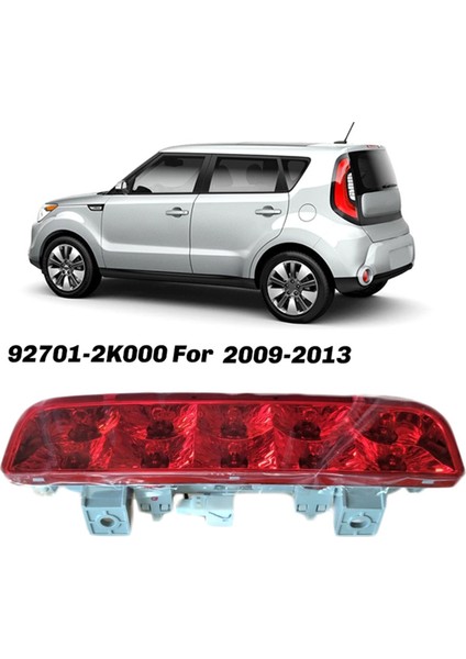 92701-2K000 Kıa Soul 2009-2013 Için Araç Arka Üçüncü Fren Lambası Kuyruk Durdurma Sinyal Uyarı Lambası Yüksek Monteli Fren Lambası (Yurt Dışından) fiyatları
