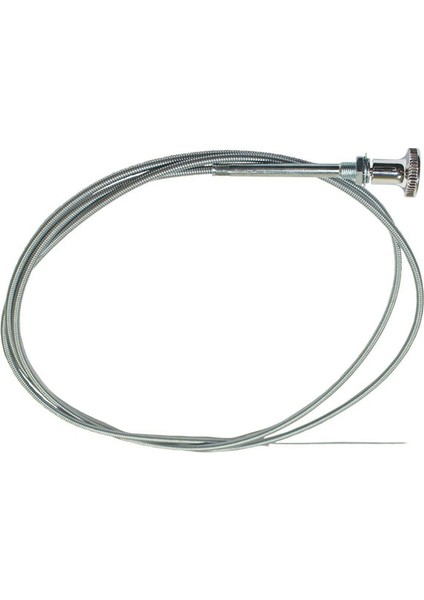 Hot Rat Rod Holley Edelbrock Için Krom Evrensel 6 Ft Karbüratör Şok Kablosu Itme Çekme Şok Gaz Kablosu (Yurt Dışından) fırsatları