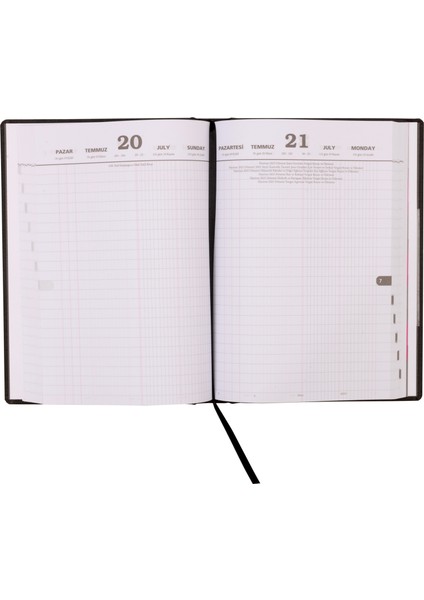 -Anadolu Ticari Siyah Günlük 17x25 2026