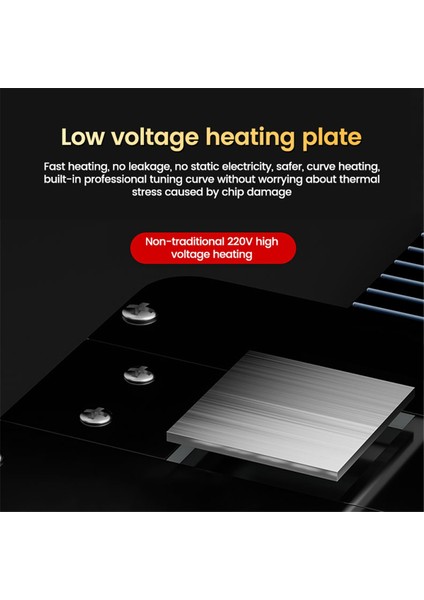 Cep Telefonu Pcb Anakart Çipi Için Cpu Isıtma Platformu Cpu Isıtma Tutkal Çıkarma Lehim Çıkarma Bga Onarım Aracı (Yurt Dışından) modelleri