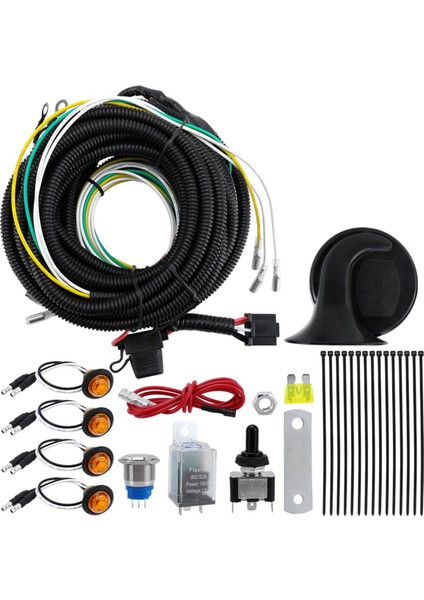 Polaris Için Amber LED Geniş Sinyalli Evrensel Utv Dönüş Sinyali Kiti (Yurt Dışından)