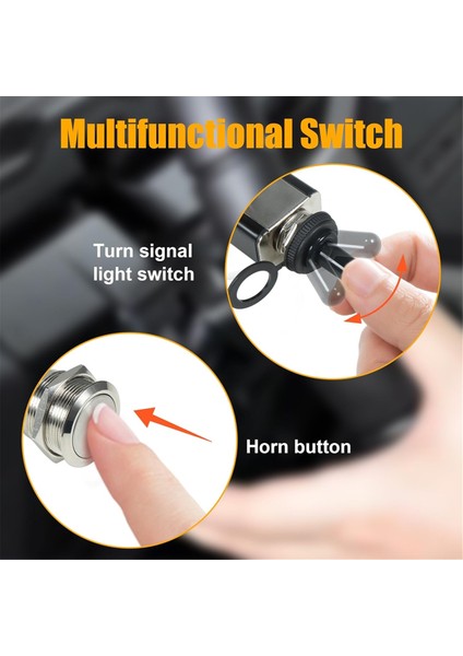 Polaris Için Amber LED Geniş Sinyalli Evrensel Utv Dönüş Sinyali Kiti (Yurt Dışından) fiyatları