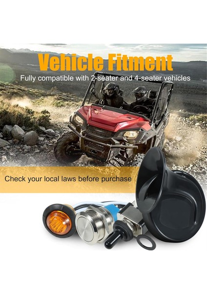 Polaris Için Amber LED Geniş Sinyalli Evrensel Utv Dönüş Sinyali Kiti (Yurt Dışından) indirimleri