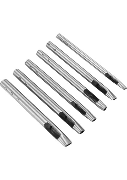 Deri Için 6 Boyutta Oval Delgeç 6MM-10MM Içi Boş Deri Işleme El Delme Alet Seti Deri Işleme Için (Yurt Dışından) indirimleri