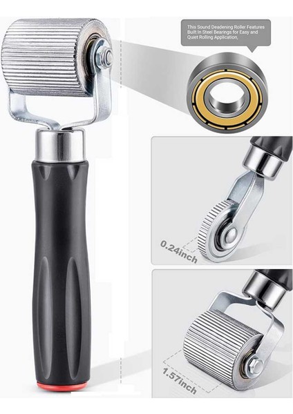 Araba Ses Yalıtım Rulosu Dikiş Rulosu, 2'li Paket Isı Azaltma Matı Gürültü Rulosu Ses Yalıtım Aracı (Yurt Dışından) fiyatları