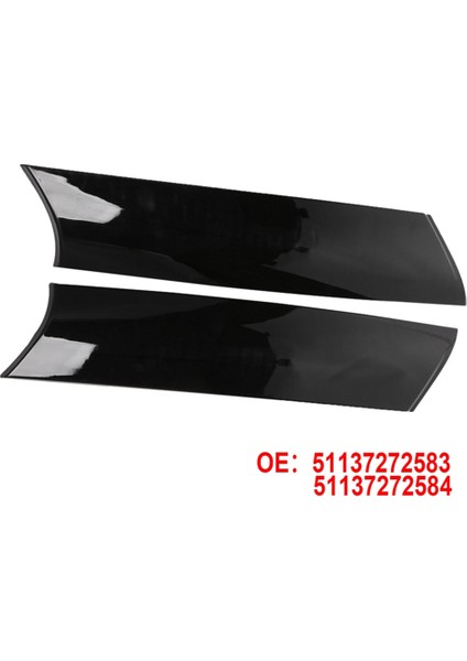 Bmw Mini Cooper R57 R55 R56 07-15 Ön Sağ Ön Cam Direk Kaplaması Parlak Siyah Dış Kalıplama Sütun Kaplama Kapağı (Yurt Dışından) indirimleri