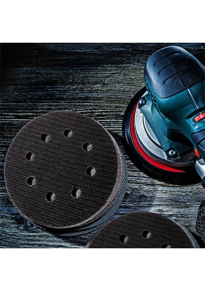 10'lu Paket Yumuşak Yoğunluklu Arayüz Pedleri 5 Inç 8 Delikli Cırt Cırtlı Sünger Yastık Tampon Destek Pedi Köpük Arayüz Pedleri (Yurt Dışından) indirimleri