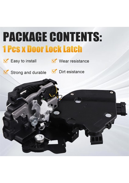 Land Rover Range Rover 2013 Range Rover Sport 2014 Arka Sol Araç Kapı Kilidi Mandalı (Yurt Dışından) fırsatları