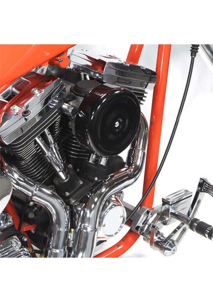 Harley Touring Softail Dyna Için Siyah 7 Inç Hava Temizleme Kılıfı (Yurt Dışından) fırsatları