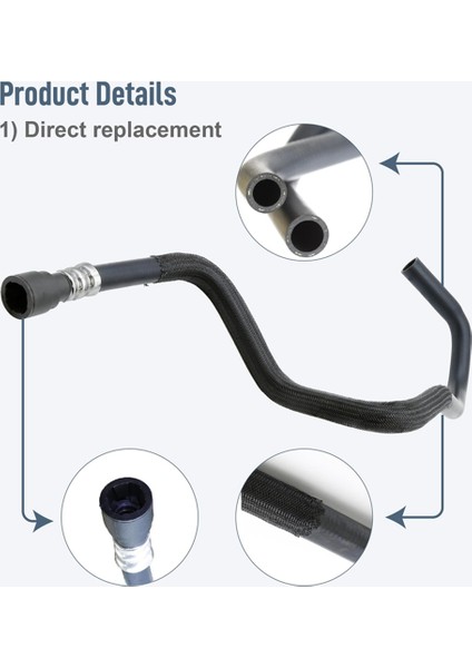 Chevrolet Silverado 1500 2500 Gmc Için Isıtıcı Çıkış Giriş Hortumu Kiti (Yurt Dışından) fırsatları