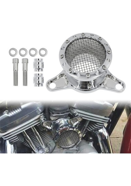 Harley A Için Motosiklet Retro Hava Filtresi Modifiye Cnc Filtresi (Yurt Dışından) modelleri