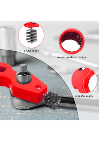 4 Parça Bakır Boru Temizleyici Bakır Boru Fırçası Boru Fırçası Iç ve Dış Diş Temizleyici Tesisatçı Fırça Temizleyici (Yurt Dışından) indirimleri