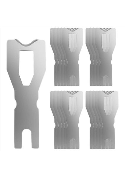 Vinil Döşeme Kesme, Kesme Bıçağı ve Kürek Bıçağı Için 20 Adet Bıçak (Yurt Dışından)