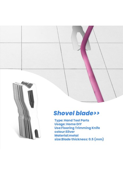 Vinil Döşeme Kesme, Kesme Bıçağı ve Kürek Bıçağı Için 20 Adet Bıçak (Yurt Dışından) indirimleri