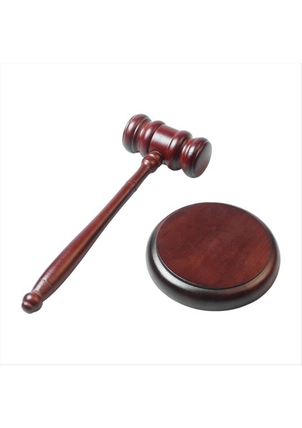 Avukat Dekoratif Çekiç Yargıç Çekiç Ahşap Çok Amaçlı Alet (Yurt Dışından)