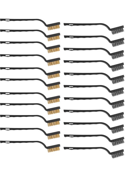 Kaynak Cürufunu, Pasını, Çiziklerini Temizlemek Için 20 Adet Tel Fırça Metal Fırça (Yurt Dışından) fiyatları