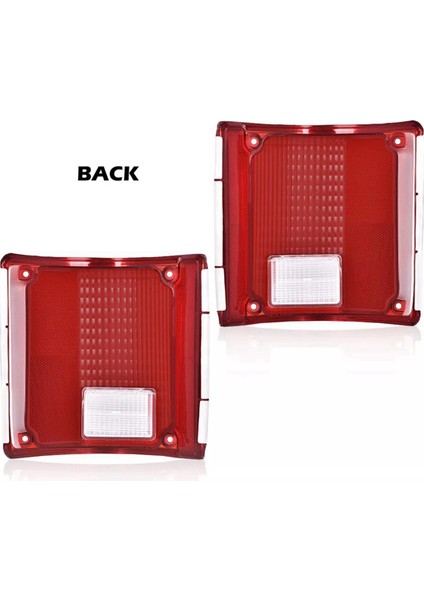 Chevy C10 K20 Gmc Sierra 1973-91 Için 1 Çift Krom Çerçeveli Araç Arka Lambası GM2801122, GM2800122 (Yurt Dışından) indirimleri